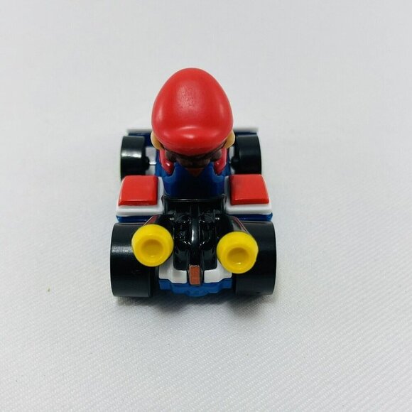 Nintendo Mattel Mario Mariokart Kart Toy Figure Die Cast Racing Car Vehicle Red - Picture 9 of 10